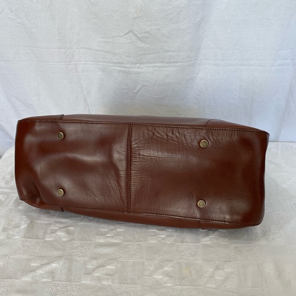 THALE BLANC Cheetah Front Logo Brown Leather - Picture 4 of 8